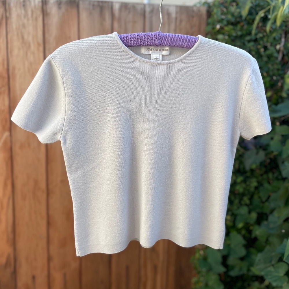 Jones New York Merino Wool Shirt